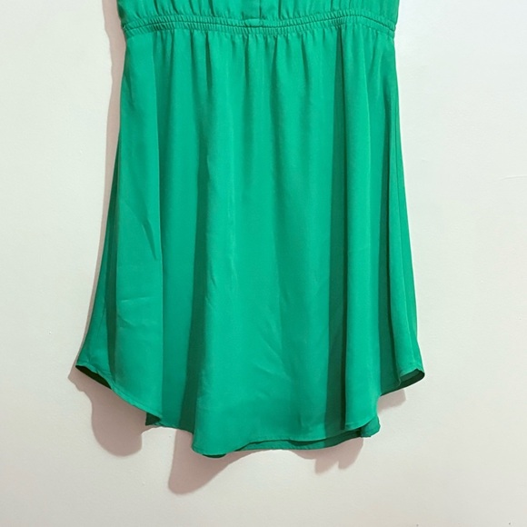 RW&CO. Green Cold Shoulder Ruffled Dress - Picture 10 of 10